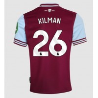 West Ham United Max Kilman #26 Hjemmebanetrøje 2024-25 Kortærmet